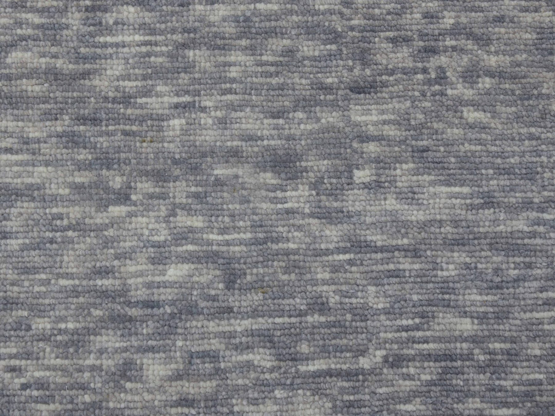 12'2" x 18'3" New Hand Knotted Blue Wool Rectangle Oriental Rug - MOA10279405