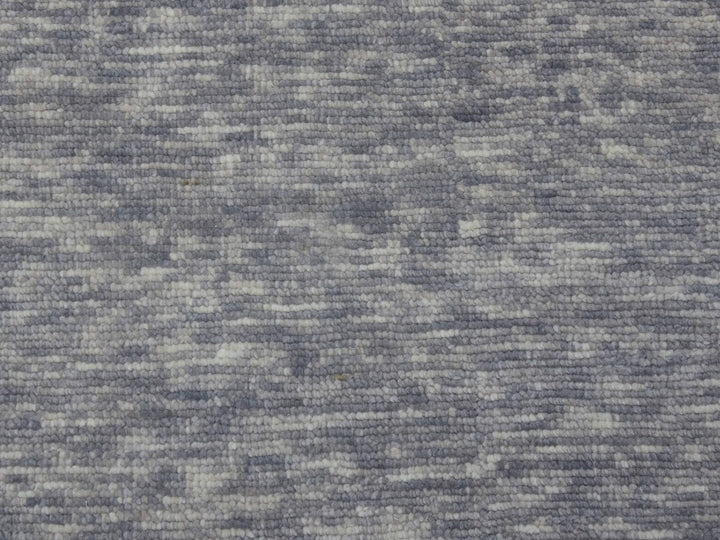 12'2" x 18'3" New Hand Knotted Blue Wool Rectangle Oriental Rug - MOA10279405