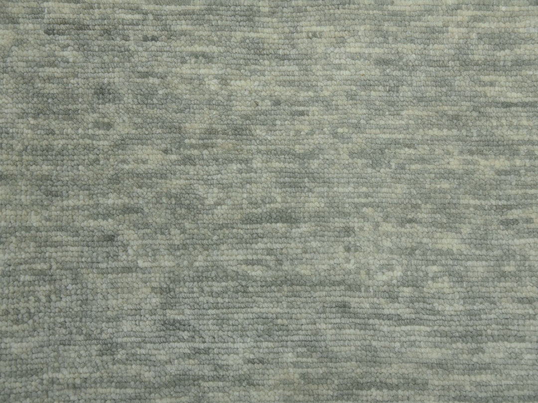 10'0" x 14'0" New Hand Knotted Green Wool Rectangle Oriental Rug - MOA10279416