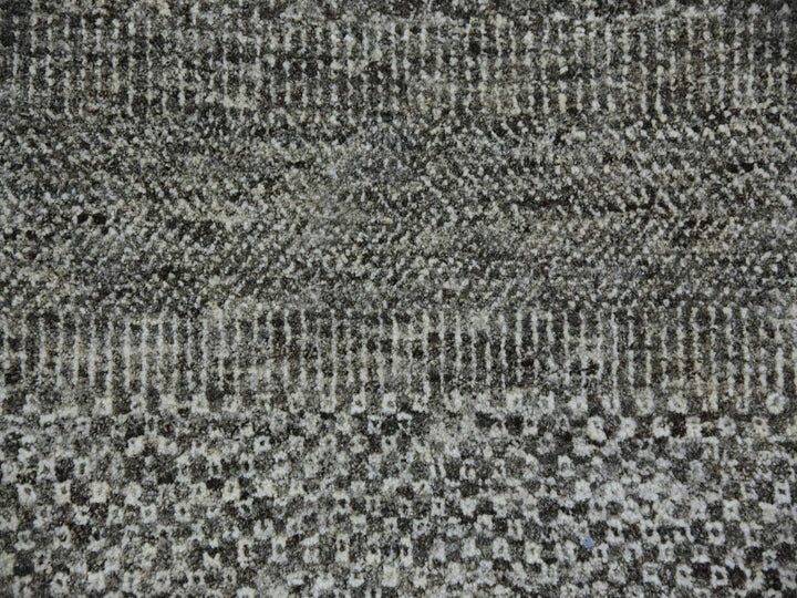 12'0" x 12'2" New Hand Knotted Grey Wool Square Oriental Rug - MOA10279587