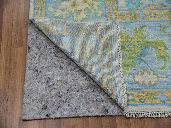 8'3" x 10'8" New Hand Knotted Ivory Wool Rectangle Oriental Rug - MOA10279916