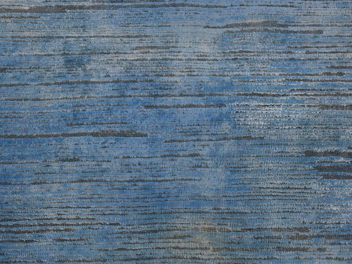 10'0" x 14'1" New Hand Knotted Overdyed Wool Rectangle Oriental Rug - MOA10280518