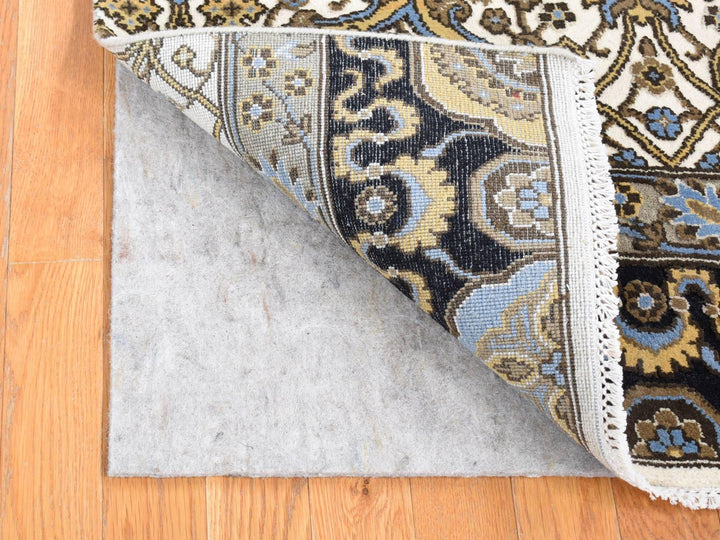 2'0" x 3'2" New Hand Knotted Ivory Wool Rectangle Oriental Rug - MOA10280612