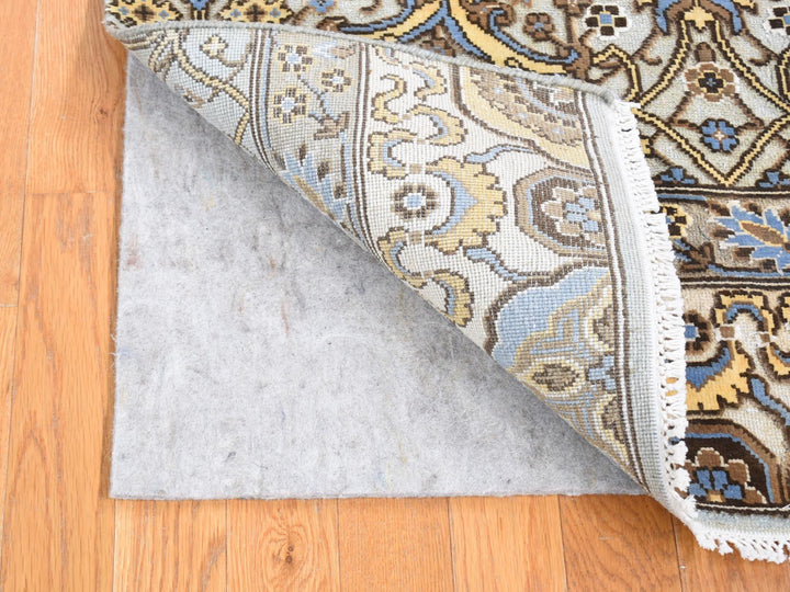2'0" x 3'2" New Hand Knotted Grey Wool Rectangle Oriental Rug - MOA10280613