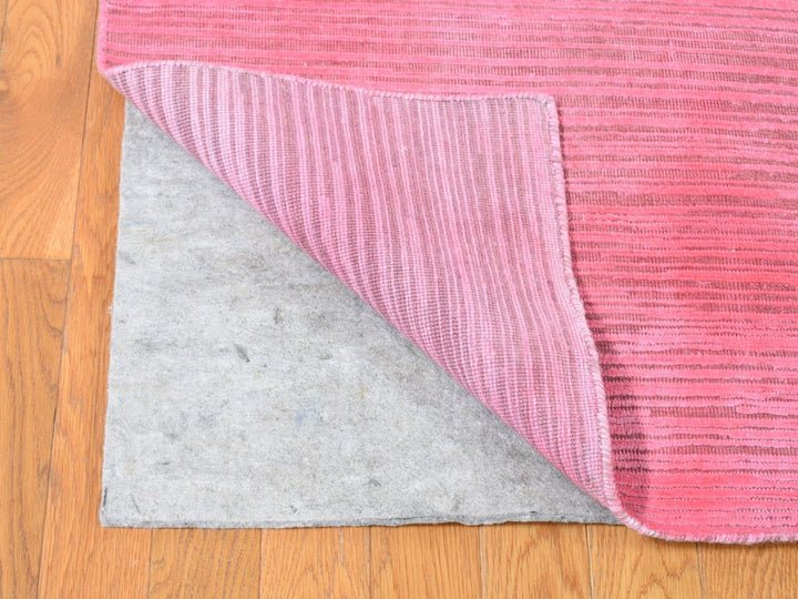 9'1" x 11'10" New Hand Knotted Overdyed Wool Rectangle Oriental Rug - MOA10280628