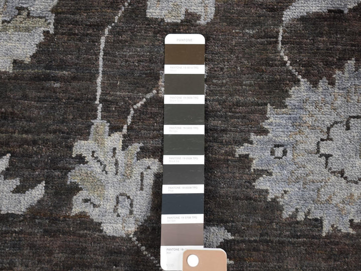 9'0" x 12'0" New Hand Knotted Overdyed Wool Rectangle Oriental Rug - MOA10280660