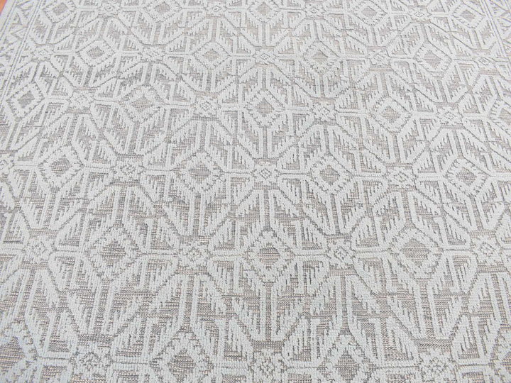 9'0" x 12'0" New Hand Knotted Blue Wool Rectangle Oriental Rug - MOA10280823