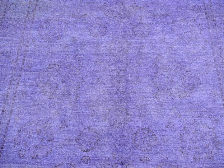 6'0" x 8'7" New Hand Knotted Overdyed Wool Rectangle Oriental Rug - MOA10280930
