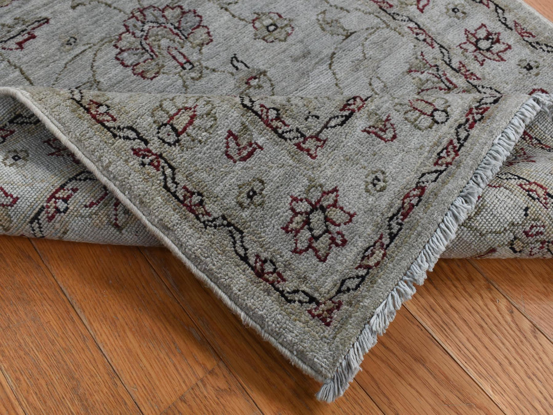 2'8" x 13'0" New Hand Knotted Overdyed Wool Runner Oriental Rug - MOA10280932