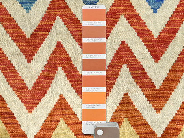 6'6" x 9'3" New Hand Woven Multicolored Wool Rectangle Oriental Rug - MOA10281585