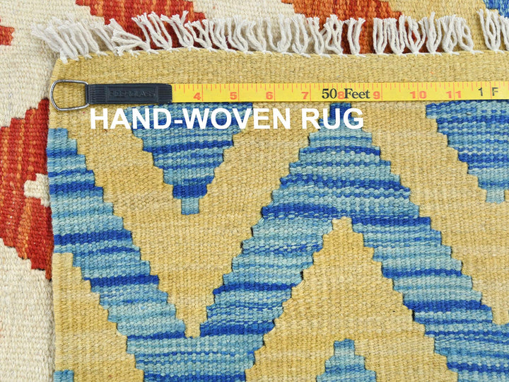 6'6" x 9'3" New Hand Woven Multicolored Wool Rectangle Oriental Rug - MOA10281585