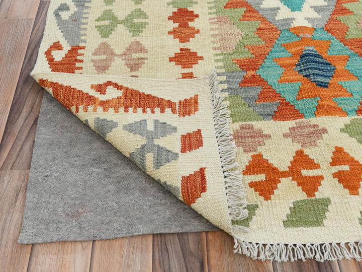 10'4" x 16'1" New Hand Woven Multicolored Wool Rectangle Oriental Rug - MOA10281593