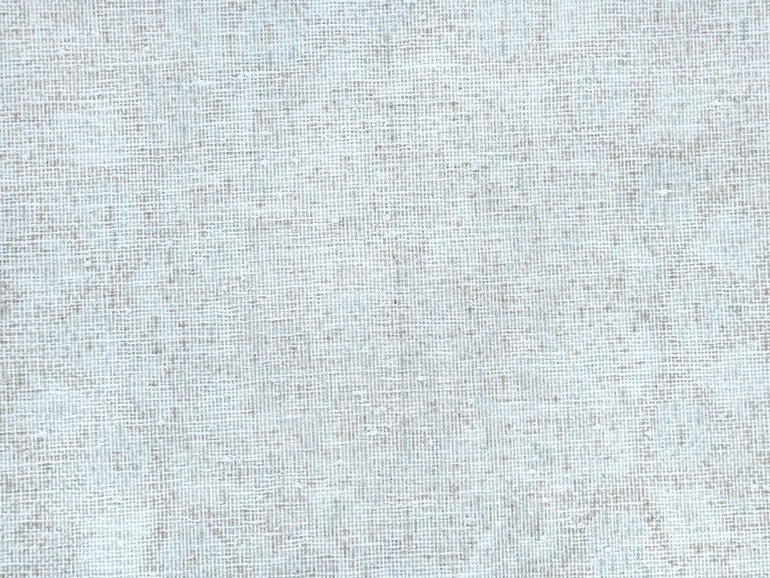 8'0" x 11'0" Vintage Hand Knotted Red Worn Wool Rectangle Oriental Rug - MOA10281630