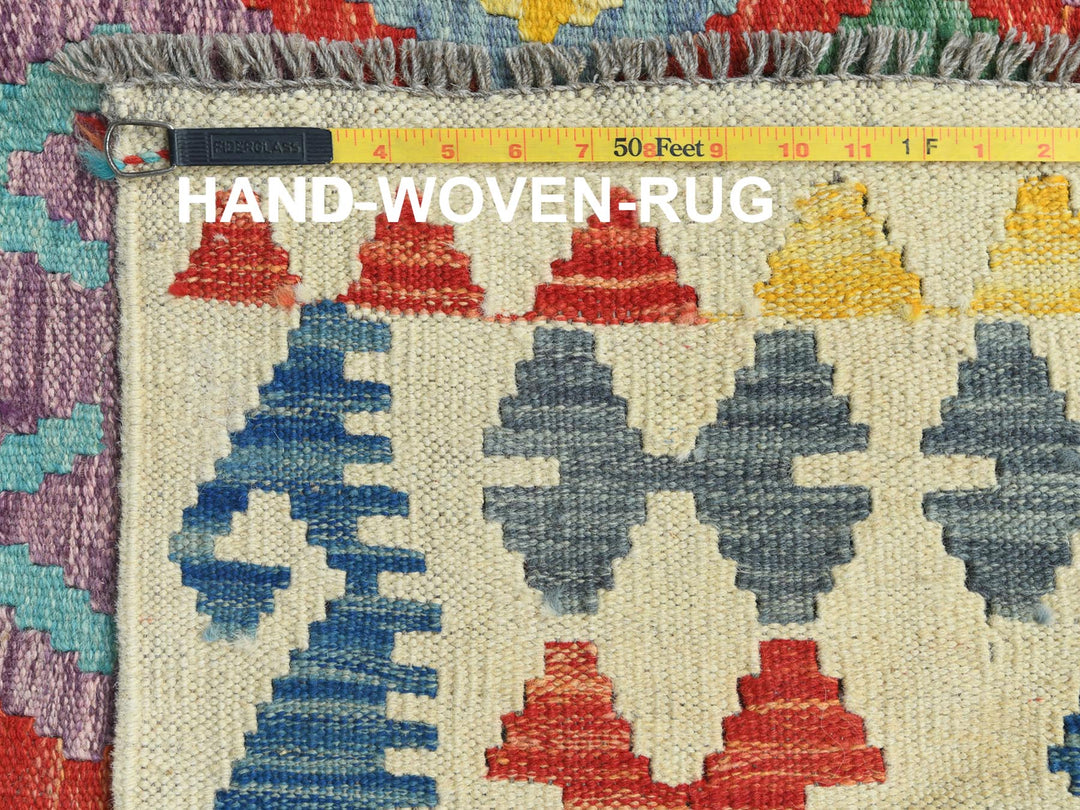 10'0" x 16'0" New Hand Woven Multicolored Wool Rectangle Oriental Rug - MOA10281782