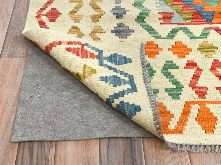 10'3" x 16'1" New Hand Woven Multicolored Wool Rectangle Oriental Rug - MOA10281784