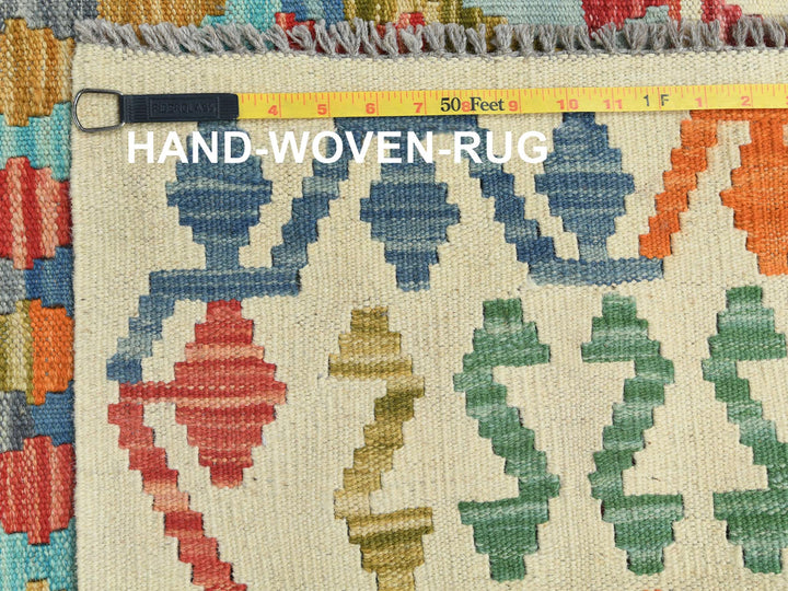 10'3" x 16'1" New Hand Woven Multicolored Wool Rectangle Oriental Rug - MOA10281784