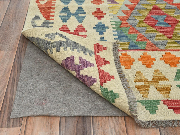10'4" x 16'1" New Hand Woven Multicolored Wool Rectangle Oriental Rug - MOA10281800