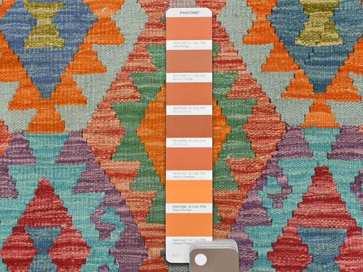 10'4" x 16'1" New Hand Woven Multicolored Wool Rectangle Oriental Rug - MOA10281800