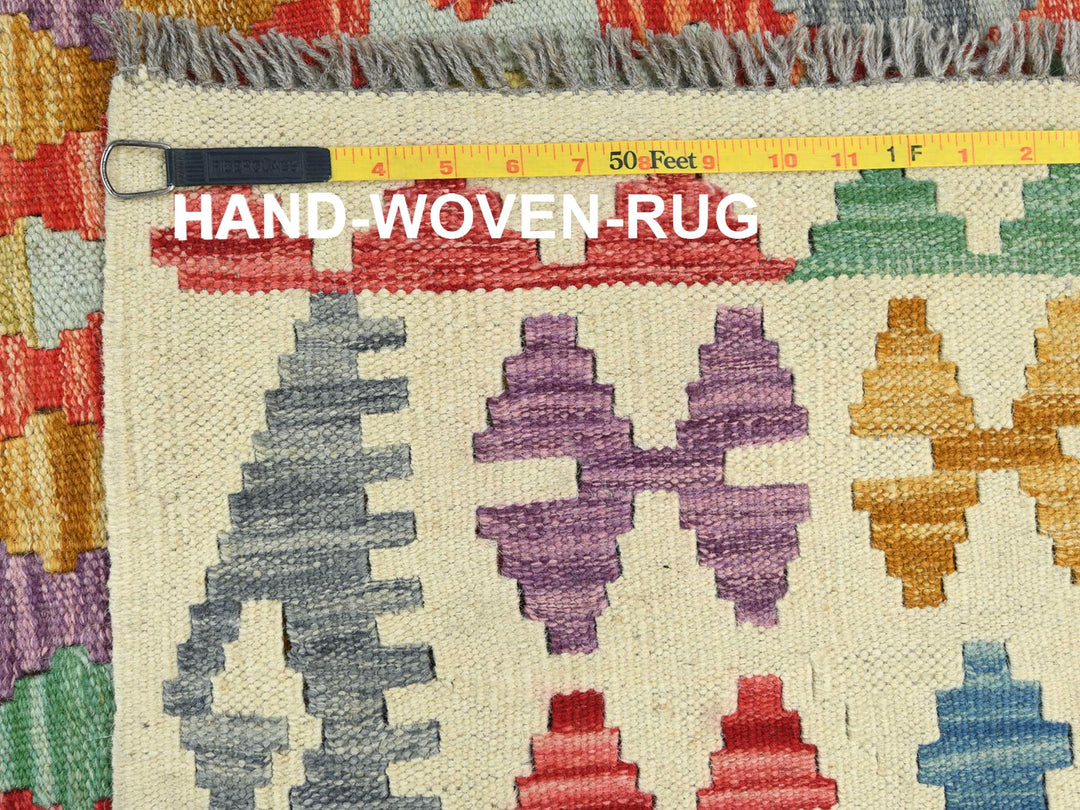 10'4" x 16'1" New Hand Woven Multicolored Wool Rectangle Oriental Rug - MOA10281800