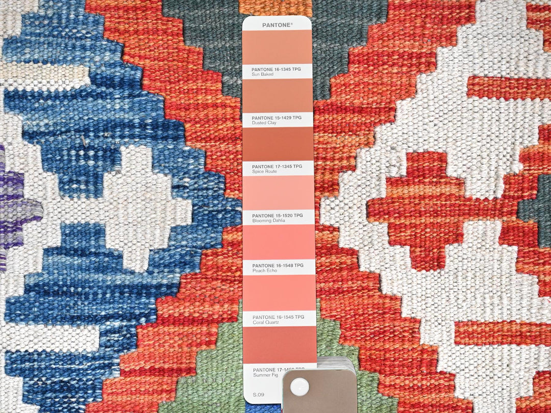 10'5" x 15'10" New Hand Woven Multicolored Wool Rectangle Oriental Rug - MOA10281804