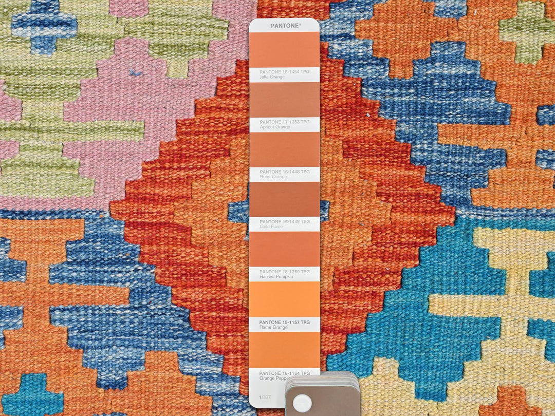 10'0" x 16'0" New Hand Woven Multicolored Wool Rectangle Oriental Rug - MOA10281817