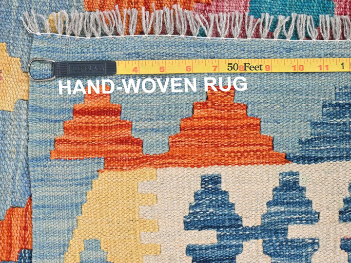 10'0" x 16'0" New Hand Woven Multicolored Wool Rectangle Oriental Rug - MOA10281817