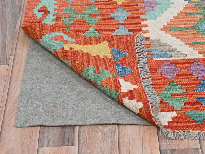 10'0" x 16'5" New Hand Woven Multicolored Wool Rectangle Oriental Rug - MOA10281821