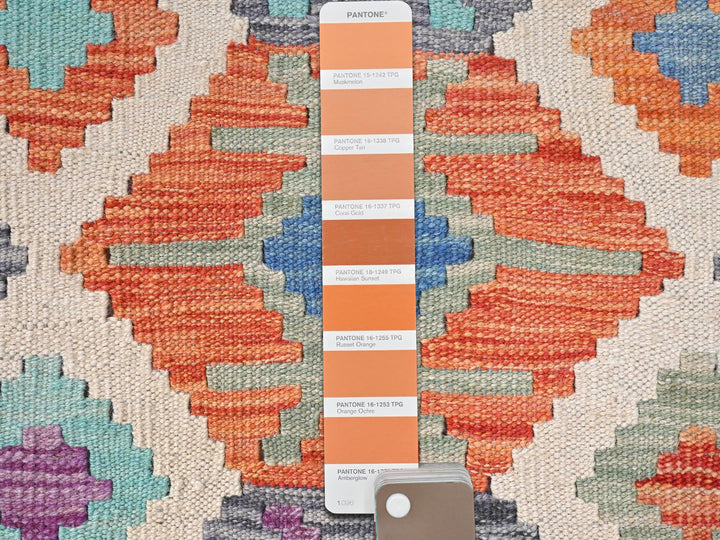 10'0" x 16'5" New Hand Woven Multicolored Wool Rectangle Oriental Rug - MOA10281821