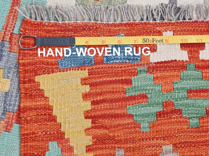 10'0" x 16'5" New Hand Woven Multicolored Wool Rectangle Oriental Rug - MOA10281821