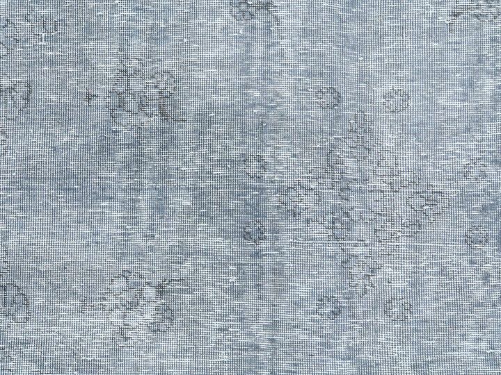 9'5" x 12'2" Vintage Hand Knotted Grey Wool Rectangle Oriental Rug - MOA10282097