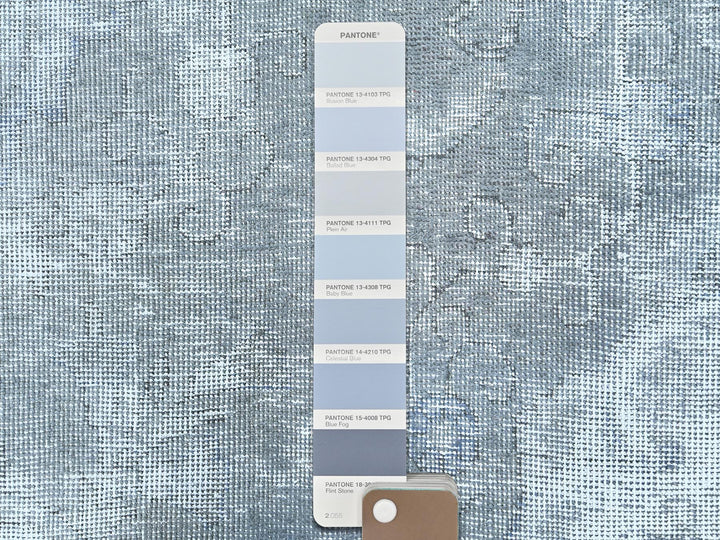 8'10" x 11'11" Vintage Hand Knotted Grey Wool Rectangle Oriental Rug - MOA10282339