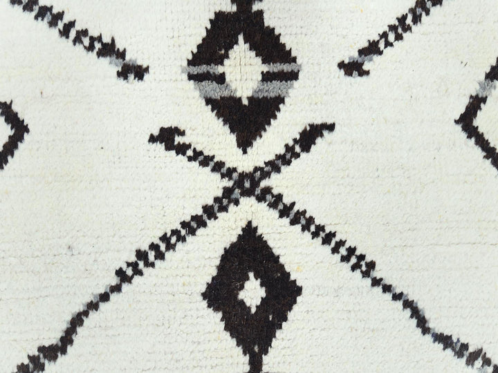 10'0" x 14'4" New Hand Knotted Ivory Wool Rectangle Oriental Rug - MOA10282953