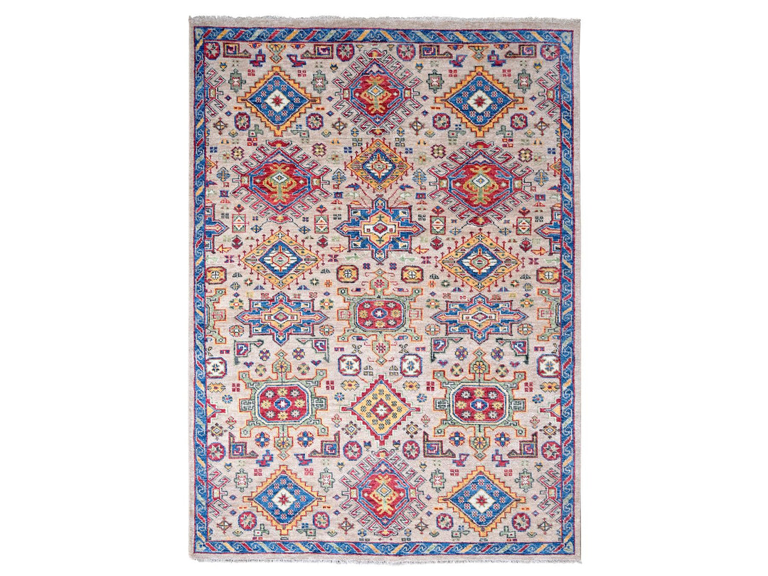 9'0" x 11'10" New Hand Knotted Brown Wool Rectangle Oriental Rug - MOA10284388