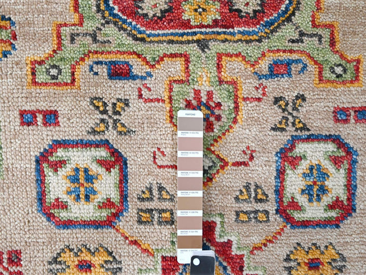 9'0" x 11'10" New Hand Knotted Brown Wool Rectangle Oriental Rug - MOA10284388