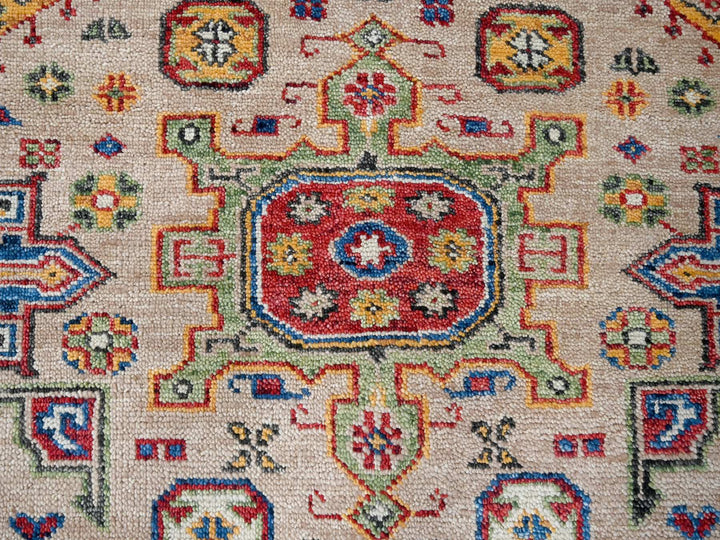 9'0" x 11'10" New Hand Knotted Brown Wool Rectangle Oriental Rug - MOA10284388
