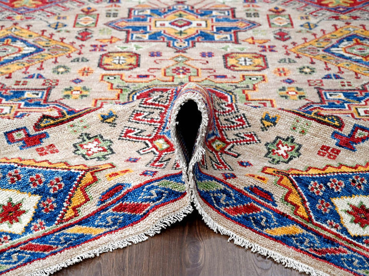 12'0" x 17'9" New Hand Knotted Brown Wool Rectangle Oriental Rug - MOA10284389