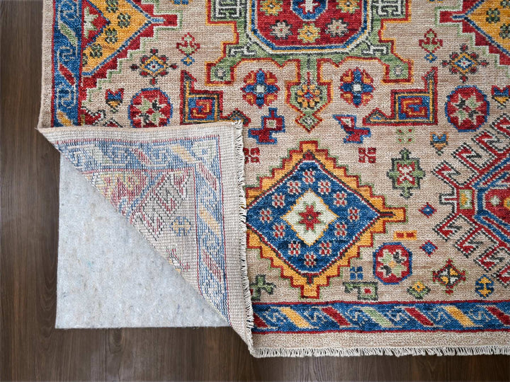 9'10" x 13'10" New Hand Knotted Brown Wool Rectangle Oriental Rug - MOA10284399