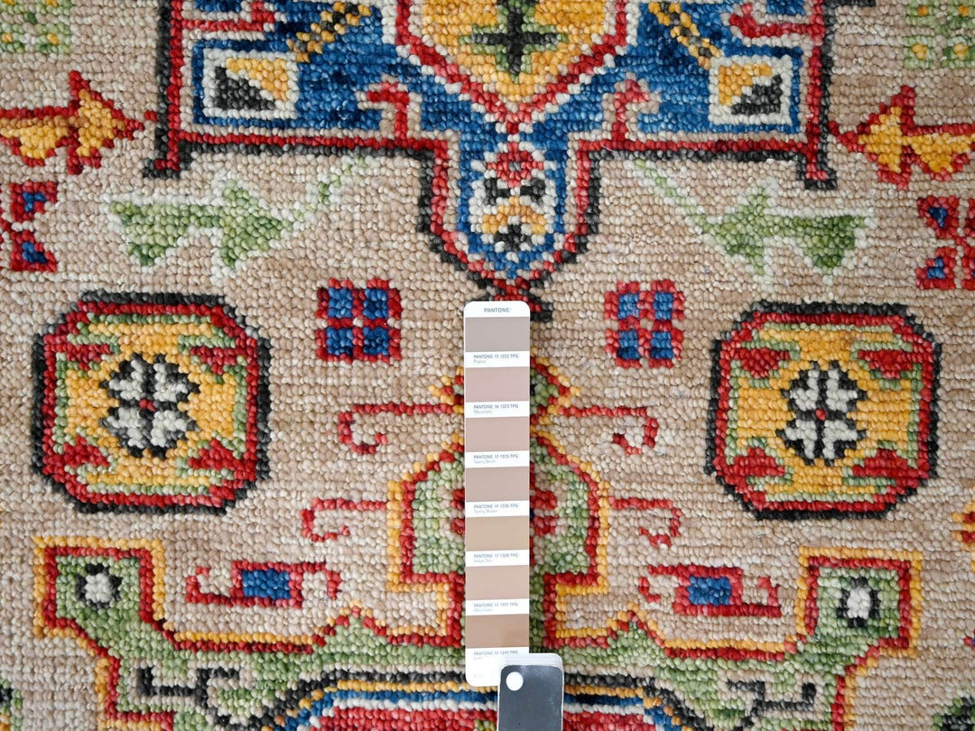 9'10" x 13'10" New Hand Knotted Brown Wool Rectangle Oriental Rug - MOA10284399
