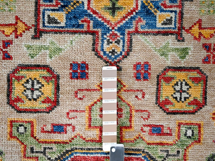 9'10" x 13'10" New Hand Knotted Brown Wool Rectangle Oriental Rug - MOA10284399