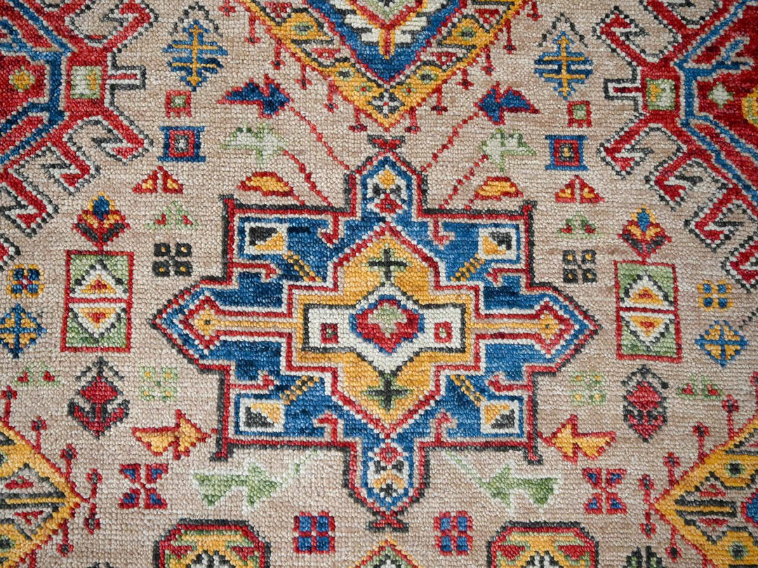 9'10" x 13'10" New Hand Knotted Brown Wool Rectangle Oriental Rug - MOA10284399