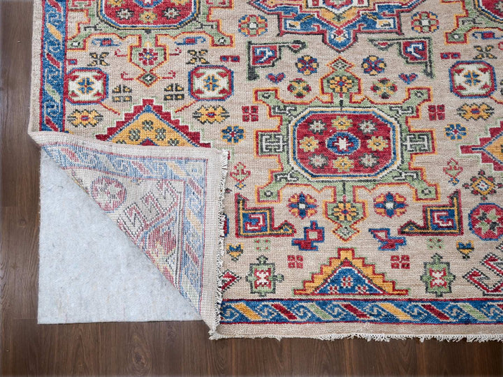 11'9" x 14'10" New Hand Knotted Brown Wool Rectangle Oriental Rug - MOA10284493