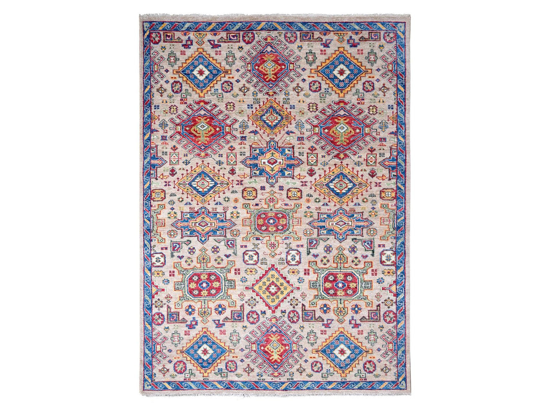 9'0" x 11'10" New Hand Knotted Brown Wool Rectangle Oriental Rug - MOA10284645