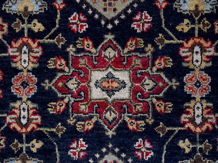 3'0" x 5'0" New Hand Knotted Black Wool Rectangle Oriental Rug - MOA10284711
