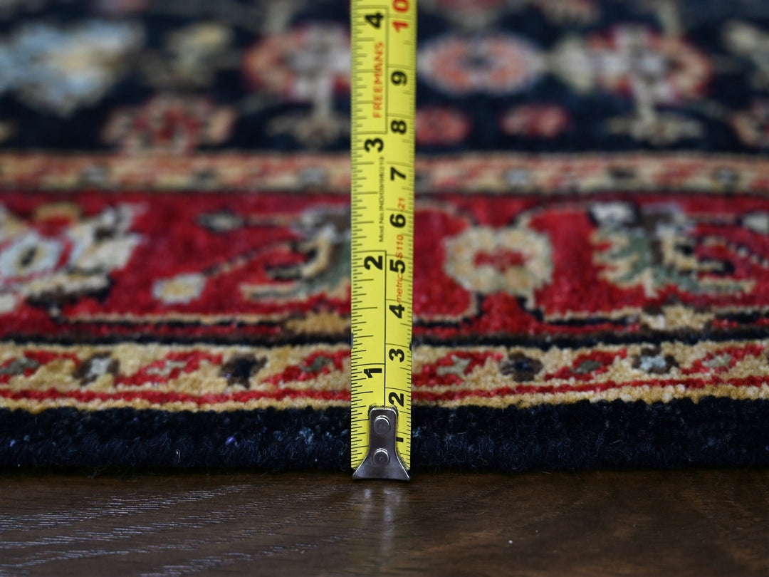 3'0" x 5'0" New Hand Knotted Black Wool Rectangle Oriental Rug - MOA10284711