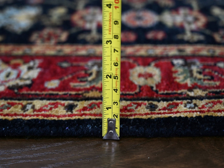 3'0" x 5'0" New Hand Knotted Black Wool Rectangle Oriental Rug - MOA10284711