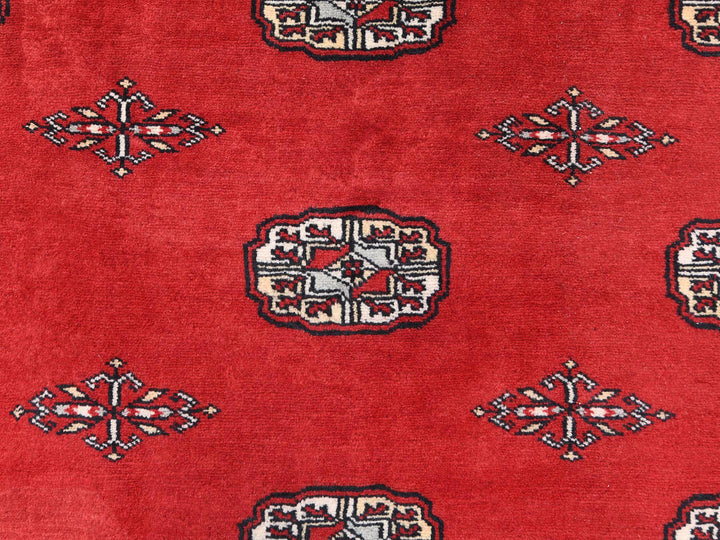 10'1" x 14'7" New Hand Knotted Red Wool Rectangle Oriental Rug - MOA10285202