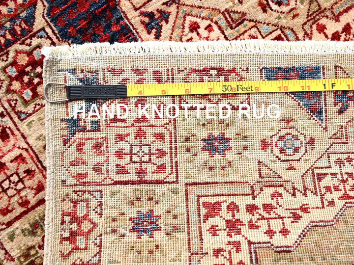 2'3" x 24'8" New Hand Knotted Ivory Wool Runner Oriental Rug - MOA10285843