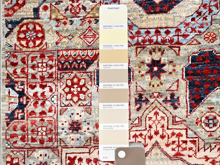 2'4" x 24'8" New Hand Knotted Ivory Wool Runner Oriental Rug - MOA10285846