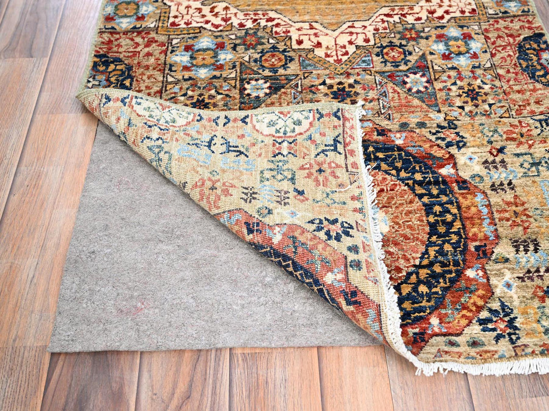 2'5" x 10'3" New Hand Knotted Ivory Wool Runner Oriental Rug - MOA10285848