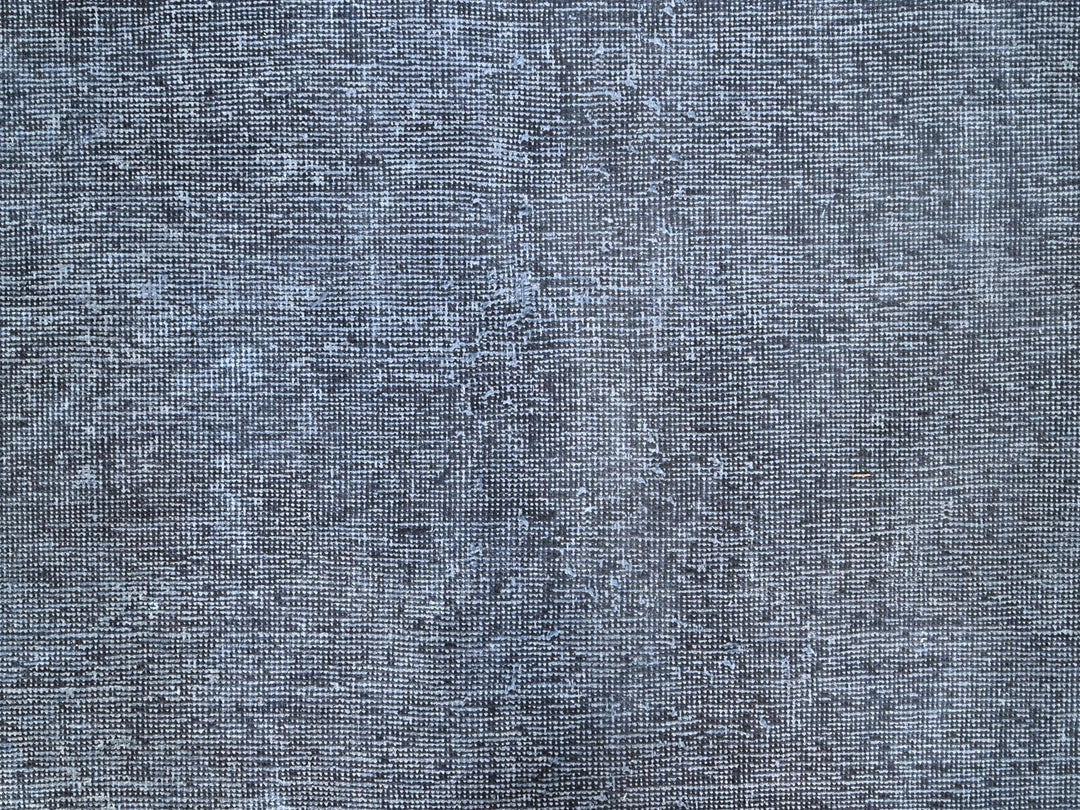9'9" x 12'7" Vintage Hand Knotted Grey Wool Rectangle Oriental Rug - MOA10286935